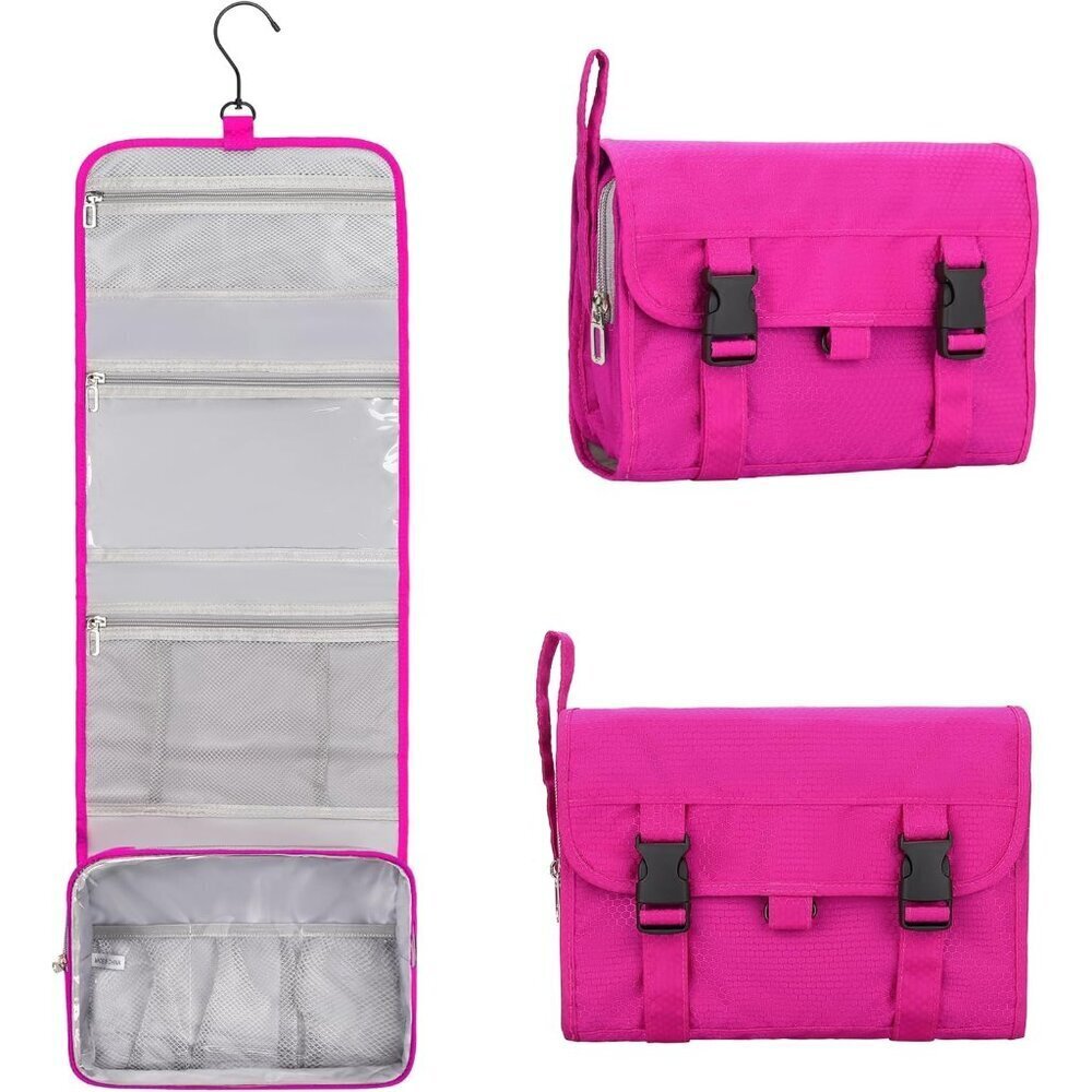Travel Toiletry Bag Women Large Capacity Waterproof Organizer Hanging Makeup